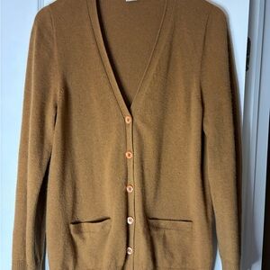 J. Crew Cashmere Sweater in Tan